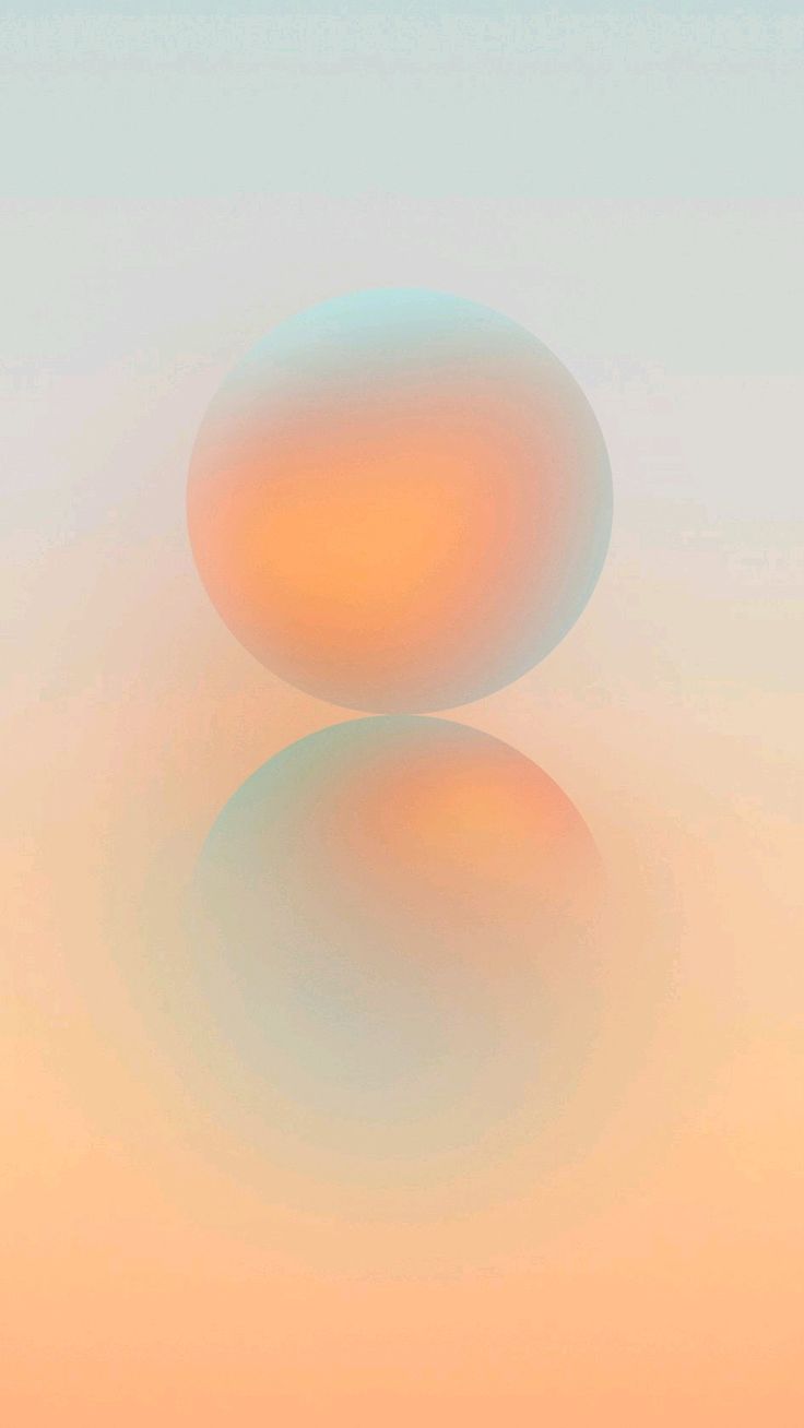 Abstract gradient orb, evoking Marsseia's intuitive art and portrait work