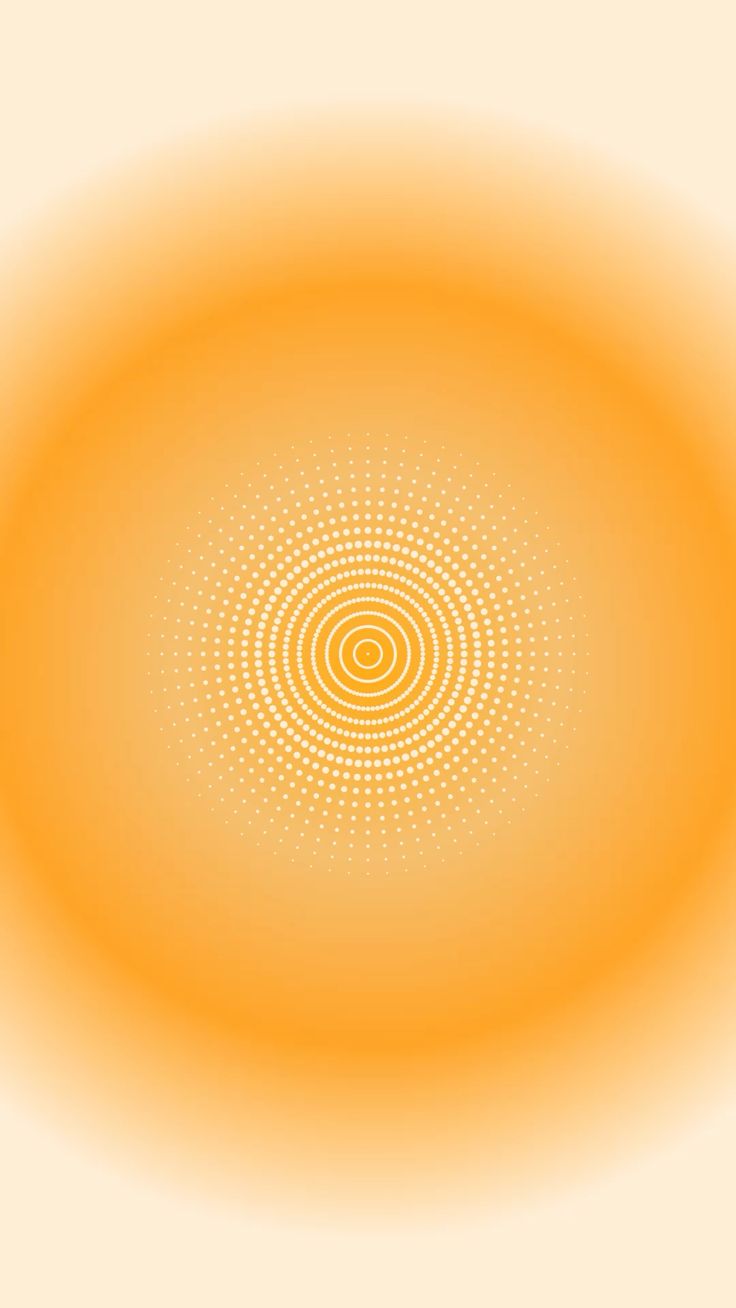 Abstract radial sun, evoking Marsseia's sound experiences